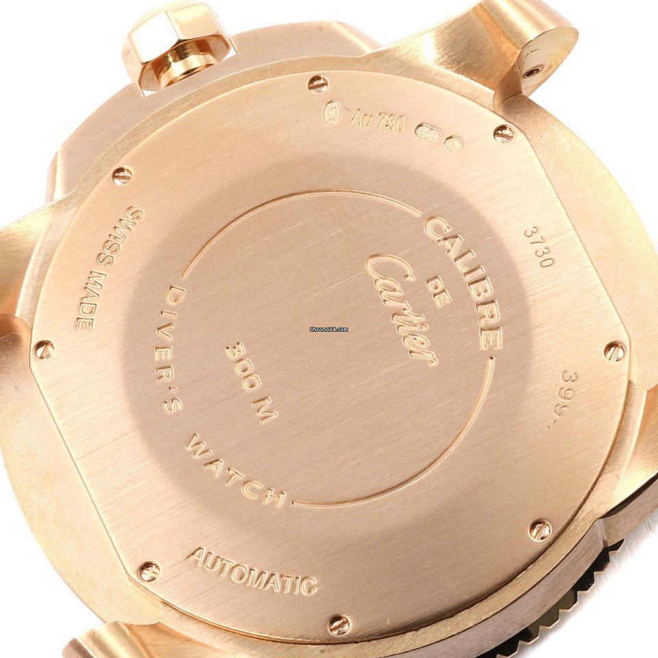 Cartier Calibre de Cartier Diver Mens watch Unisex Automatic Rose gold W7100052 6
