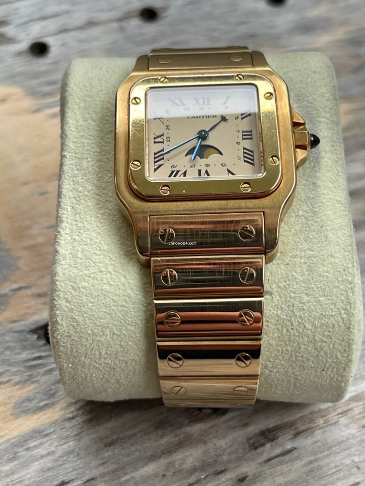 Cartier Santos Womens watch Quartz Yellow gold 819901 6