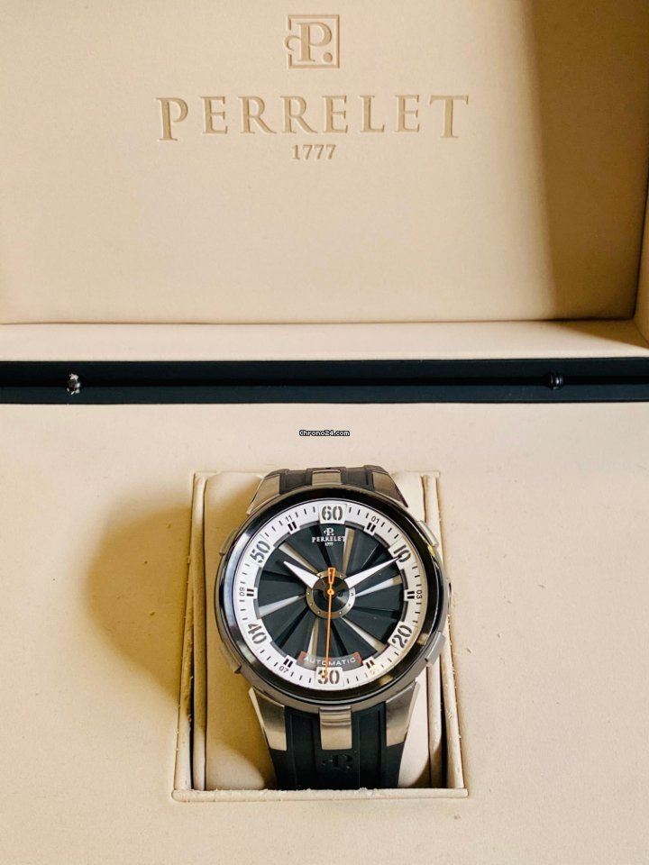 Perrelet Turbine XL Mens watch Unisex Automatic Steel A1051 4 6
