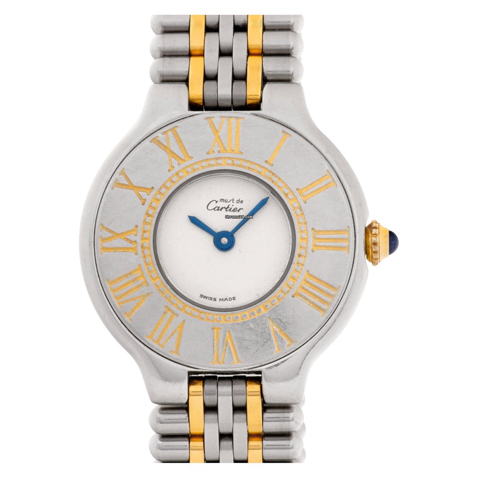 Cartier Quartz Steel 12500P 6
