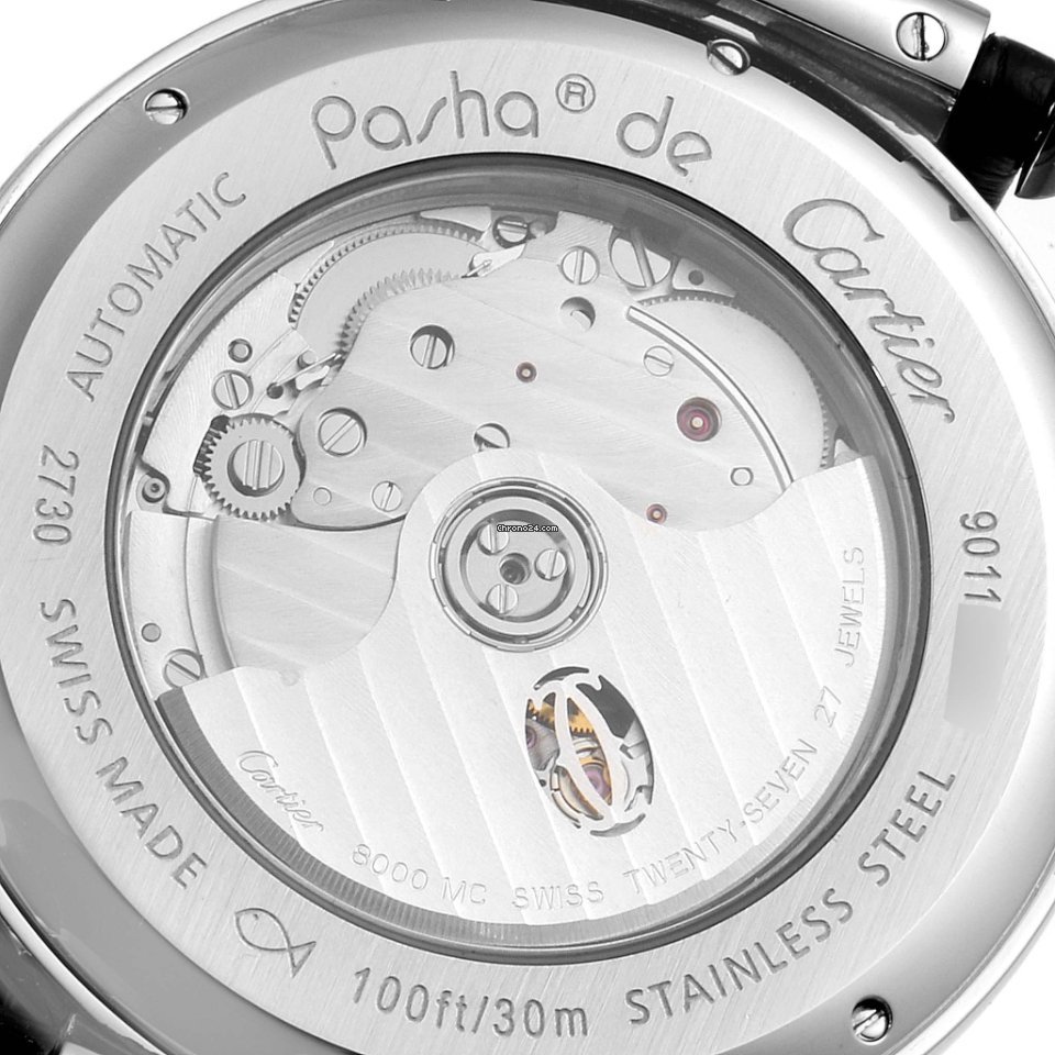 Cartier Pasha Mens watch Unisex Automatic Steel W3107255 6