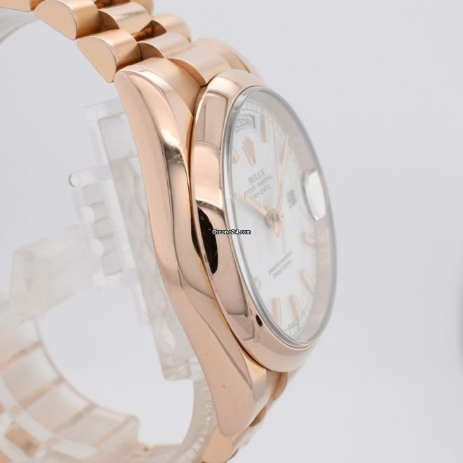 Rolex Day-Date 36 Mens watch Unisex Rose gold Automatic 118205 F 6