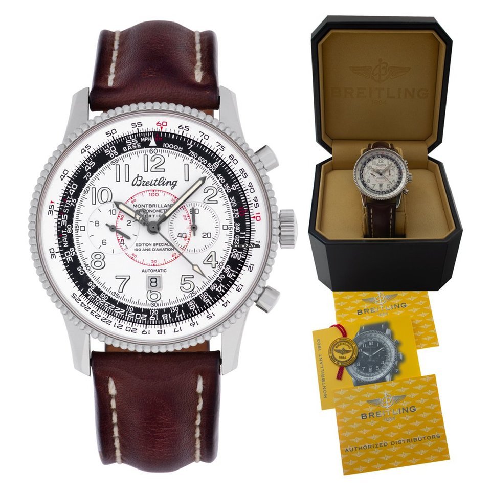 Breitling Montbrillant Mens watch Unisex Automatic Steel A35330 6