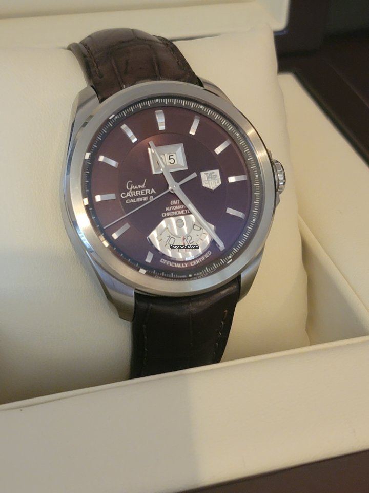 TAG Heuer Grand Carrera Mens watch Unisex Automatic Steel WAV5113.FC6231 6