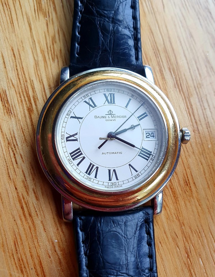 Baume & Mercier Mens watch Unisex Automatic Gold Steel 3137.018 6
