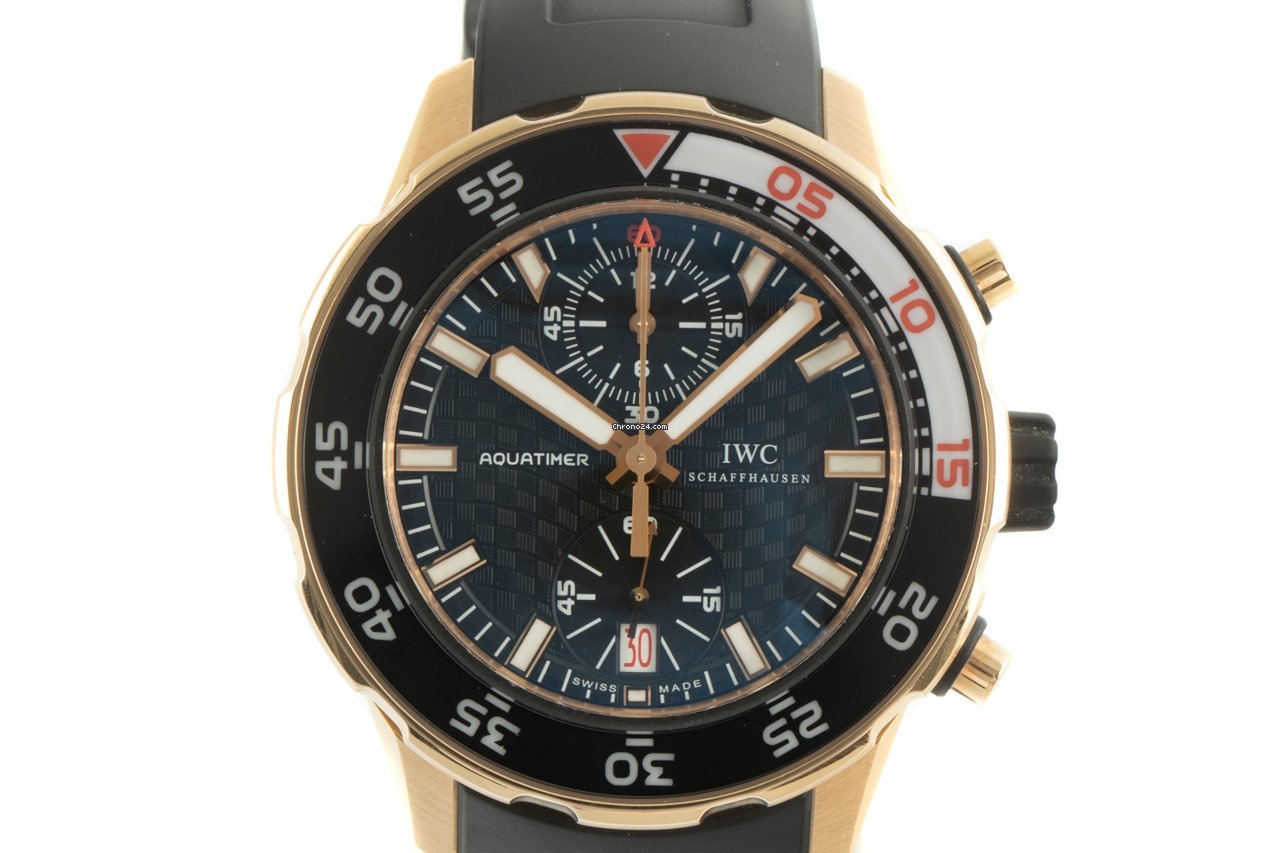 IWC Aquatimer Chronograph Mens watch Unisex Automatic Yellow gold IW376905 6