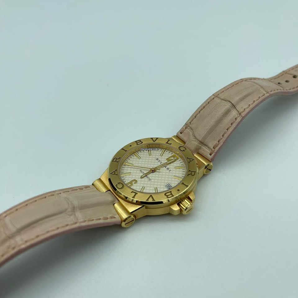 Bulgari Diagono Womens watch Automatic Yellow gold DG35C6GLD 6