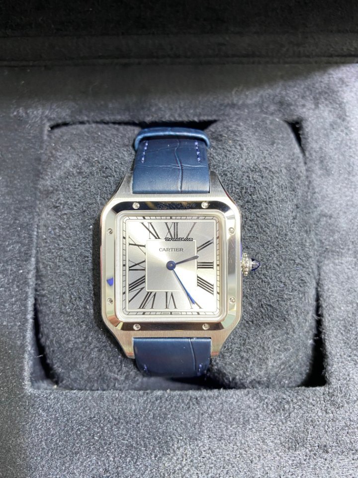 Cartier Santos Dumont Mens watch Unisex Quartz Steel WSSA0022 6