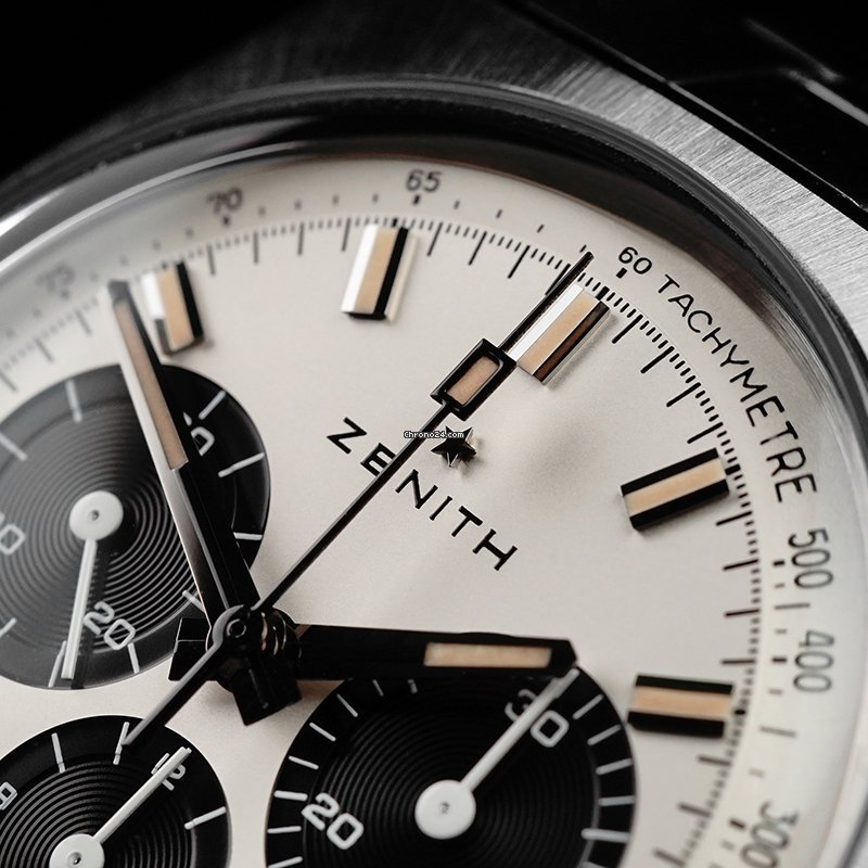 Zenith El Primero Mens watch Unisex Steel 03.L384-2.400 07.M384 6