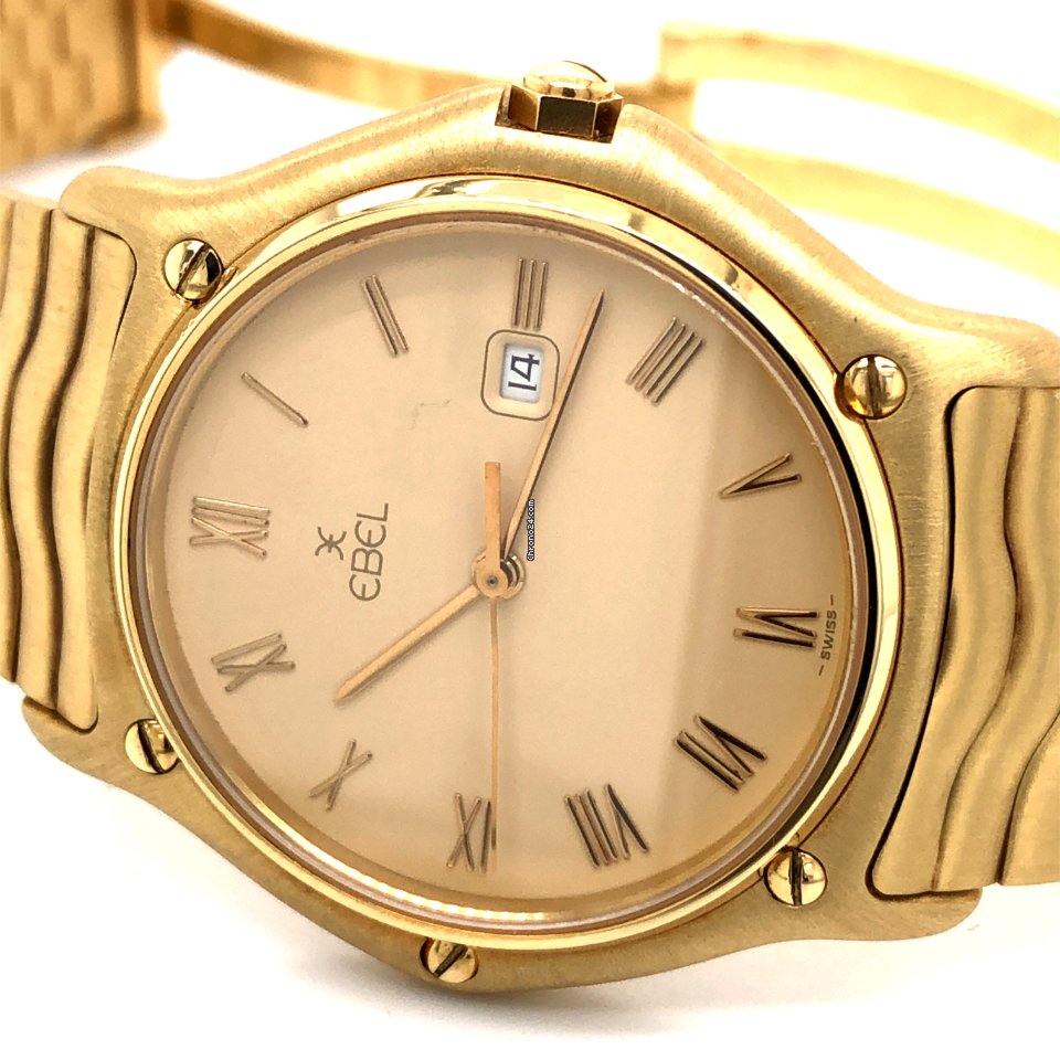 Ebel Classic Mens watch Unisex Quartz Yellow gold 883903 6