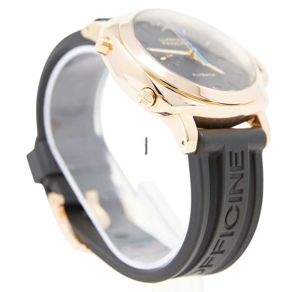 Panerai Luminor 1950 3 Days Chrono Flyback Mens watch Unisex Automatic Rose gold PAM00525 6