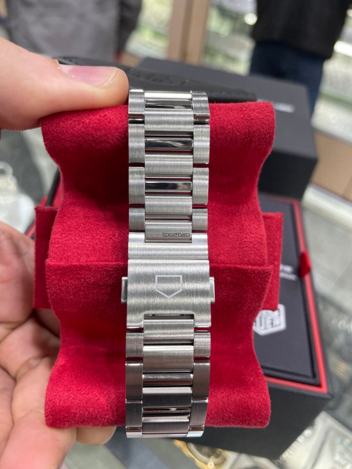TAG Heuer Carrera Porsche Chronograph Special Edition Mens watch Unisex Automatic Steel CBN2A1F.BA0643 6