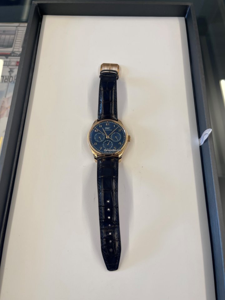 IWC Portuguese Perpetual Calendar Mens watch Unisex Automatic Rose gold IW344205 6