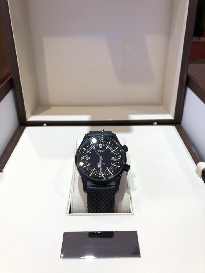 Longines Legend Diver Mens watch Unisex Automatic Steel L37742509 6