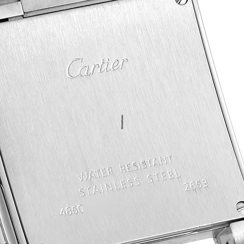 Cartier Tank Francaise Mens watch Unisex Quartz W51024Q3 6