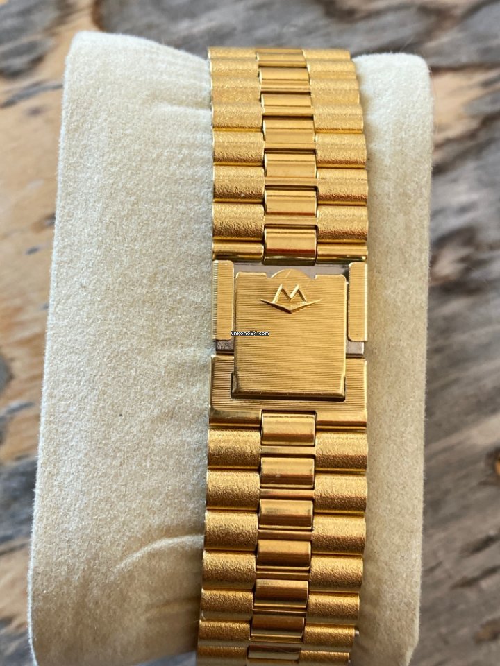 Movado Datron Mens watch Unisex Automatic Gold Steel 434-705-502 6