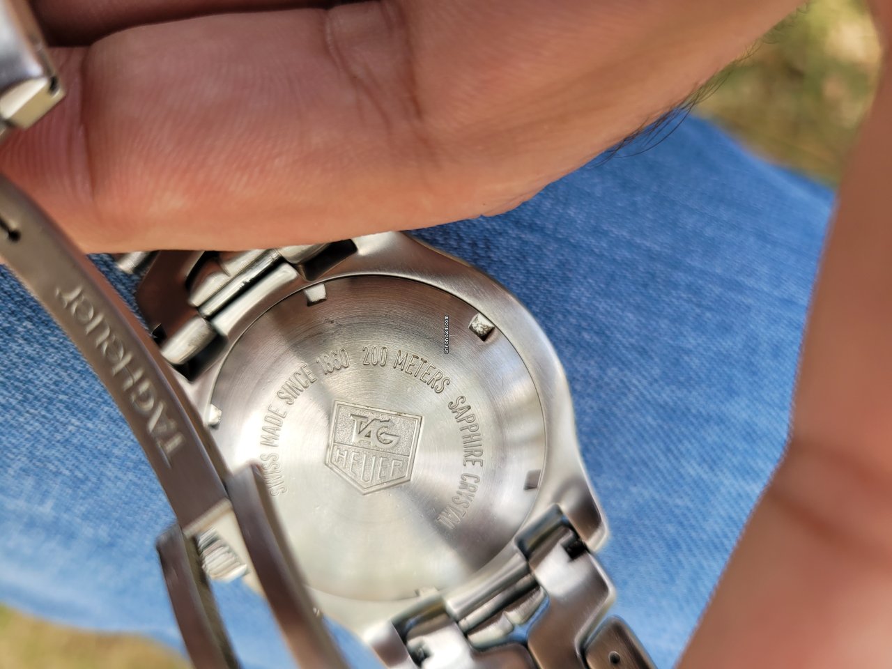 TAG Heuer Link Mens watch Unisex Automatic Steel Tag Heuer Link Chronograph Automatic Professional 6