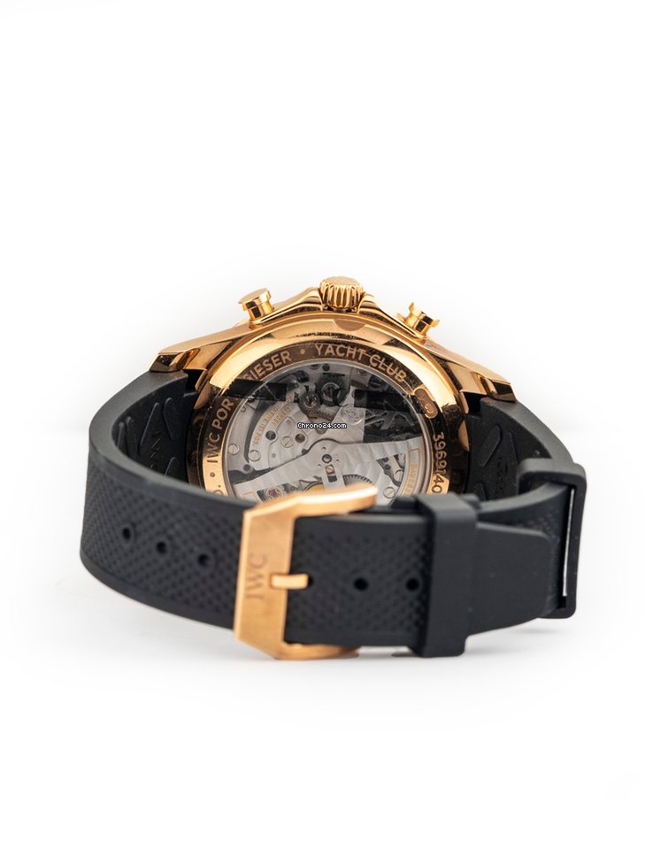 IWC Portuguese Yacht Club Chronograph Mens watch Unisex Automatic Rose gold IW390501 6
