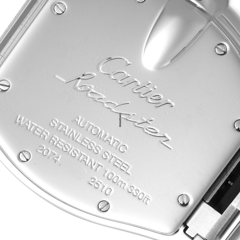 Cartier Roadster Mens watch Unisex Automatic Steel W62002V3 6