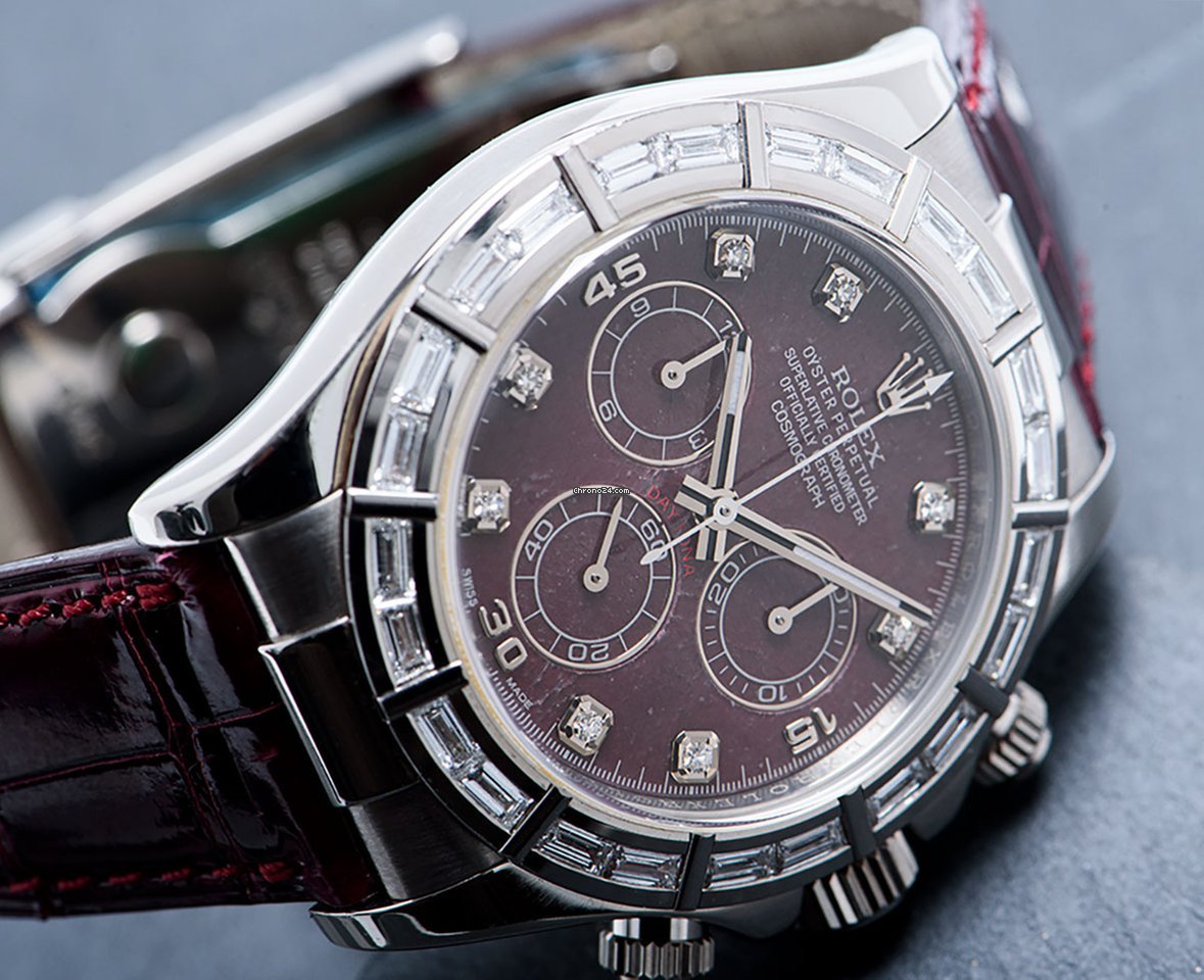 Rolex Daytona Mens watch Unisex White gold Automatic 116589 6