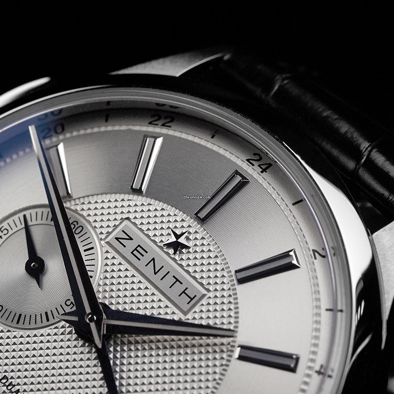 Zenith Elite Dual Time Mens watch Unisex Automatic Steel 03.2130.682 02.C498 6