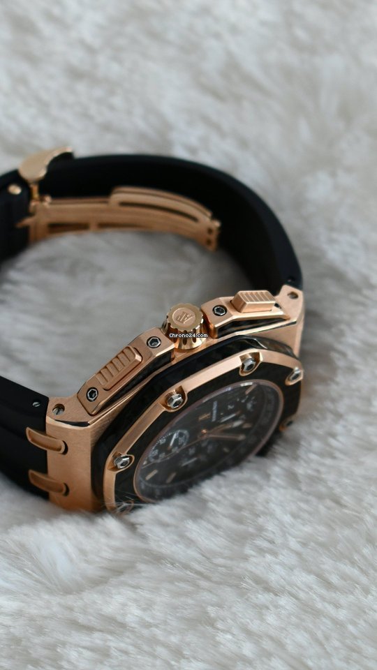 Audemars Piguet Royal Oak Offshore Chronograph Mens watch Unisex Automatic Rose gold 26030RO.OO.D021IN.01 6