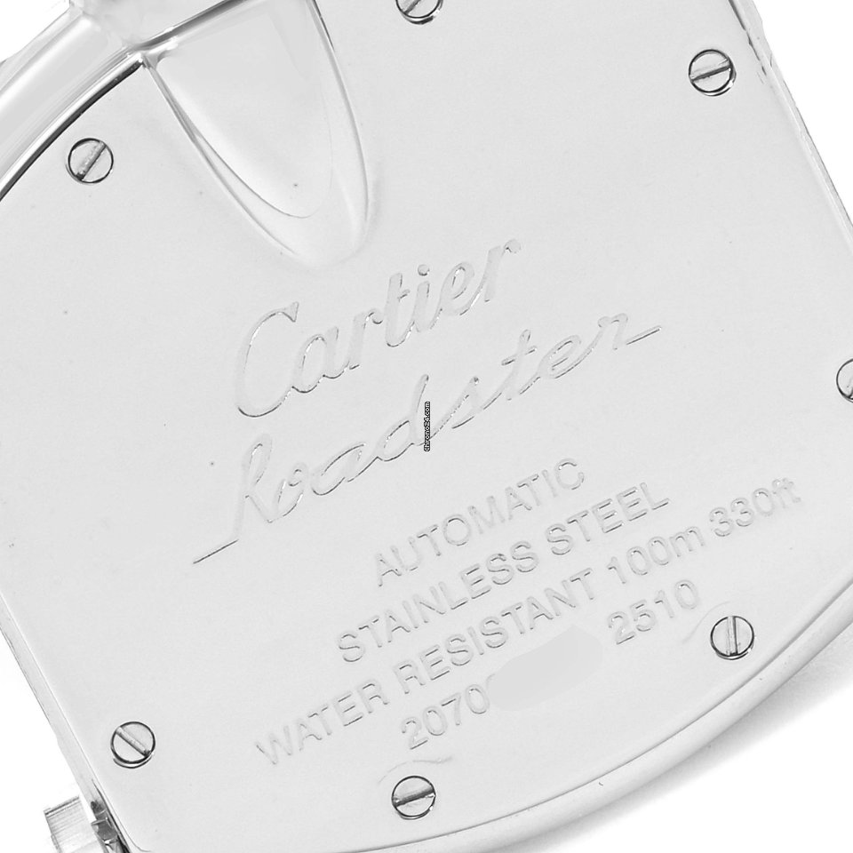 Cartier Roadster Mens watch Unisex Automatic Steel W62004V3 6