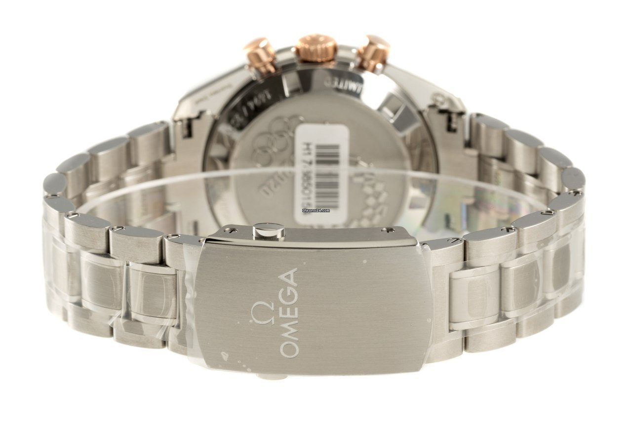 Omega Speedmaster Mens watch Unisex Manual winding Gold Steel 522.20.42.30.06.001 6
