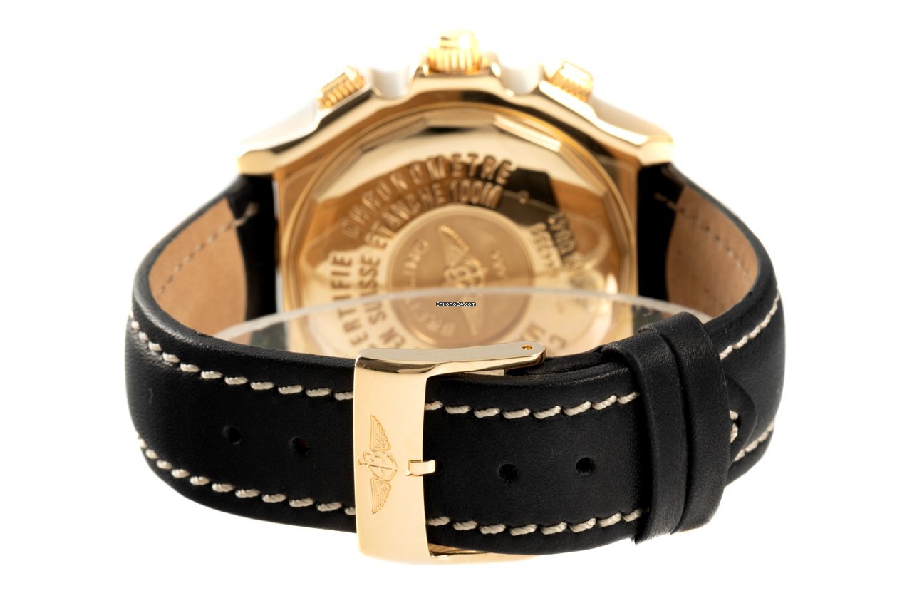 Breitling Crosswind Special Mens watch Unisex Automatic Yellow gold K44355 6