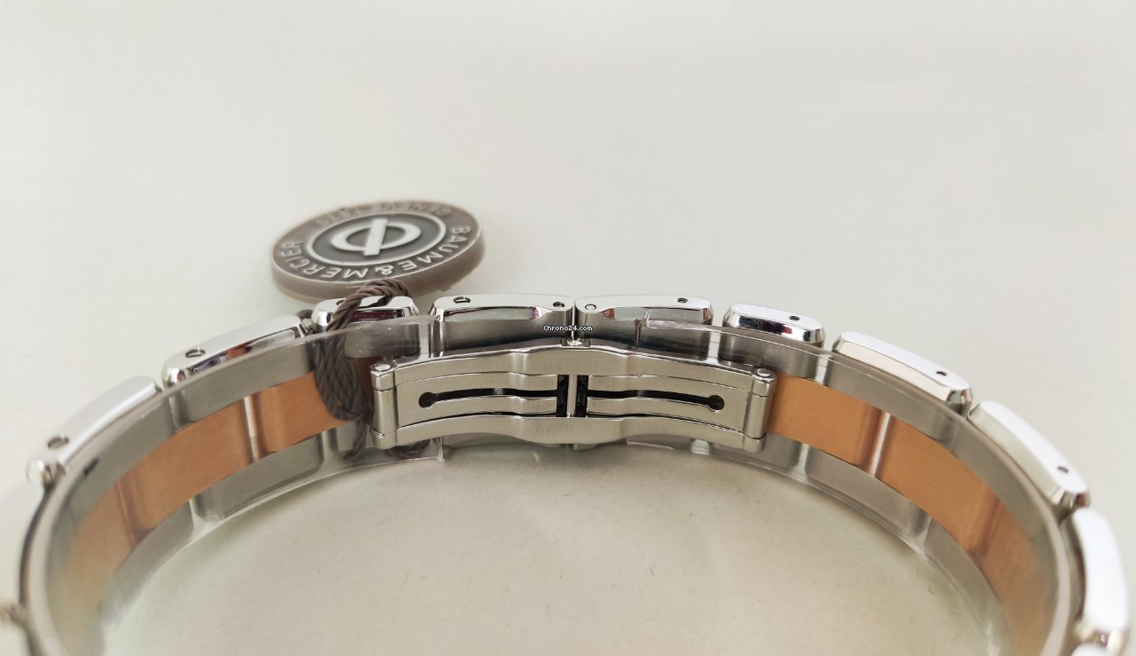 Baume & Mercier Linea Womens watch Quartz Gold Steel M0A10016 6