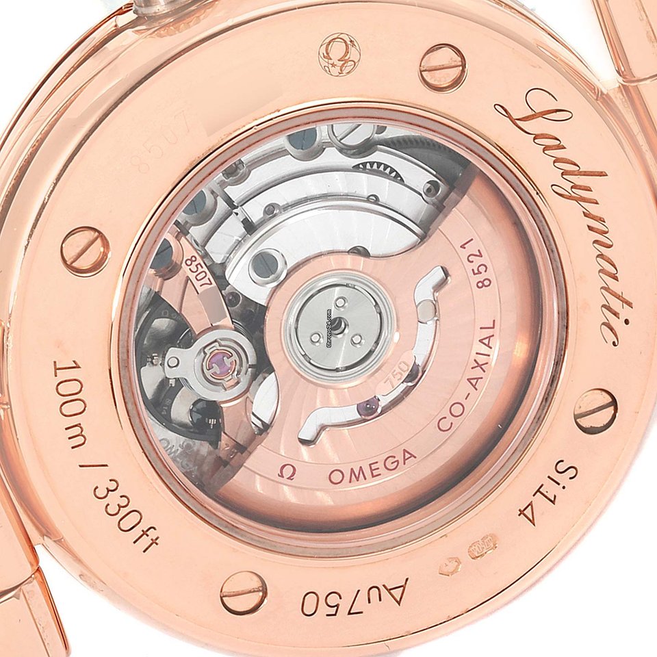 Omega De Ville Ladymatic Womens watch Automatic Rose gold 425.63.34.20.63.001 6