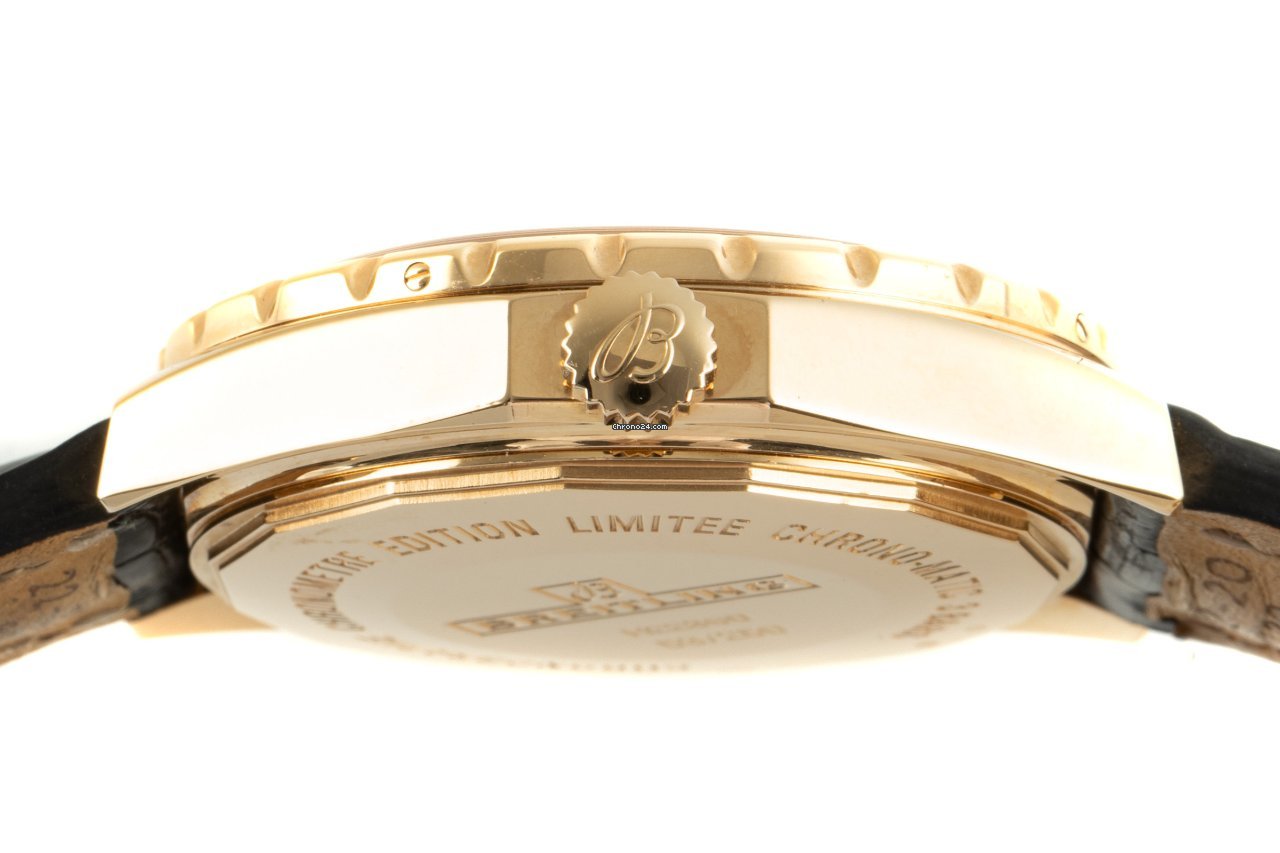 Breitling Chrono-Matic Mens watch Unisex Automatic Yellow gold H22360 6