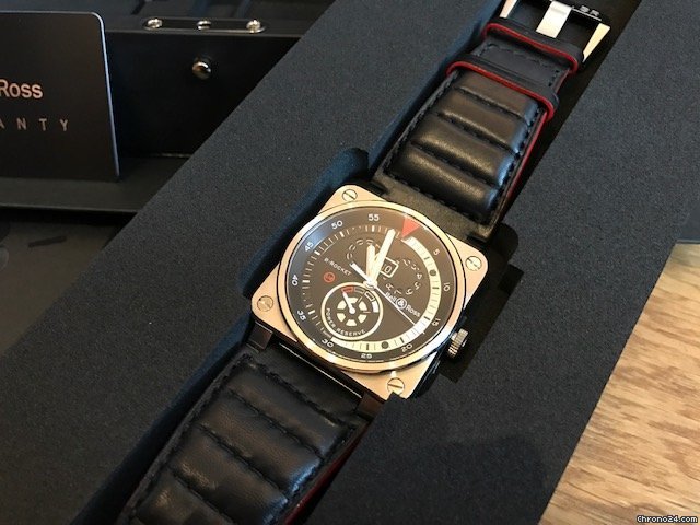 Bell & Ross BR 03-90 Grande Date et Reserve de Marche Mens watch Unisex Automatic Steel BR0390-B-Rocket 6
