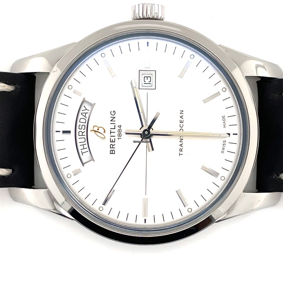 Breitling Transocean Day & Date Mens watch Unisex Automatic Steel A4531012 6