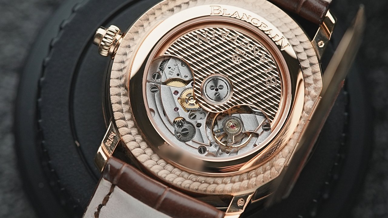 Blancpain Villeret Ultra-Slim Mens watch Unisex Automatic Rose gold 6665-3642-55B 6