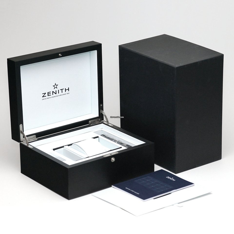 Zenith El Primero Chronomaster Mens watch Unisex Automatic Steel 03.A384.400 385.C855 6