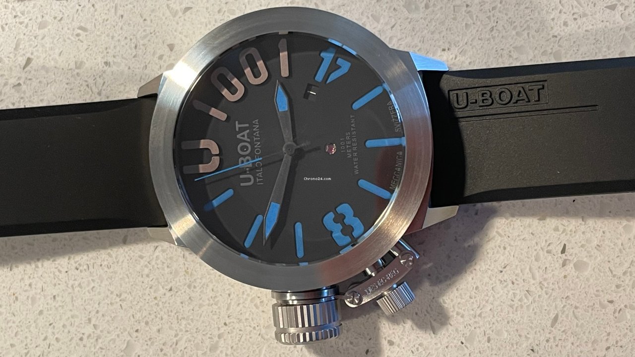 U-Boat U-1001 Mens watch Unisex Automatic Steel UB-6448-1 6