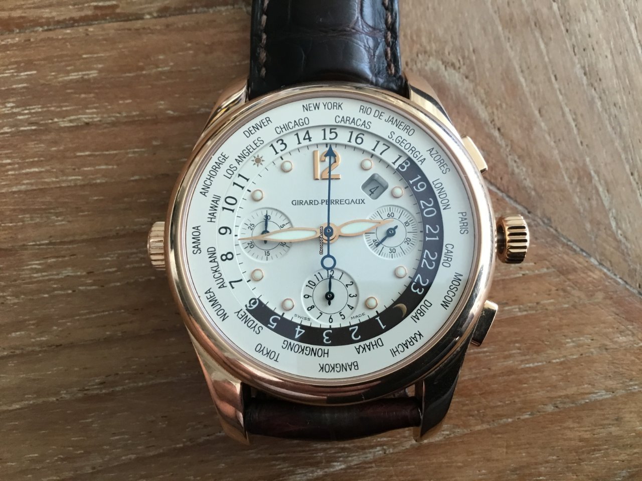 Girard Perregaux WW.TC Mens watch Unisex Automatic Rose gold 49800-0-52-1041 6