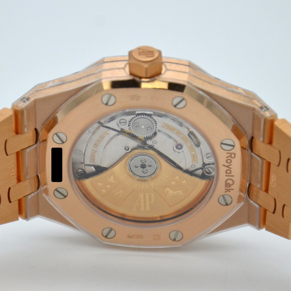 Audemars Piguet Royal Oak Lady Womens watch Automatic Rose gold 15451OR.ZZ.1256OR.02 6