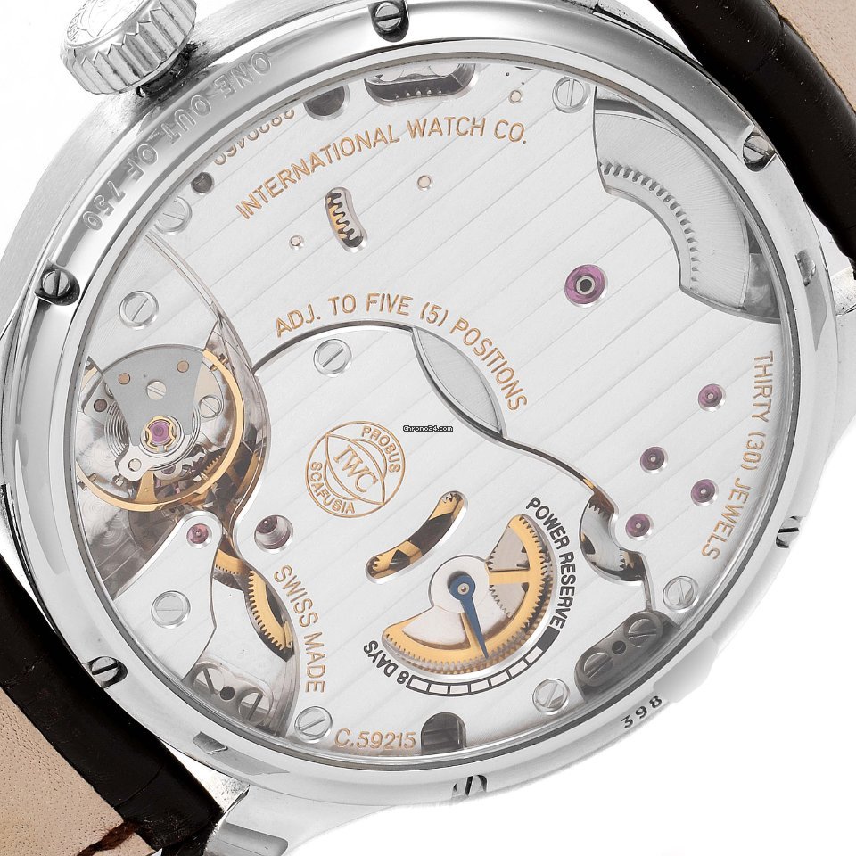 IWC Portuguese Hand-Wound Mens watch Unisex Manual winding Steel IW510205 6