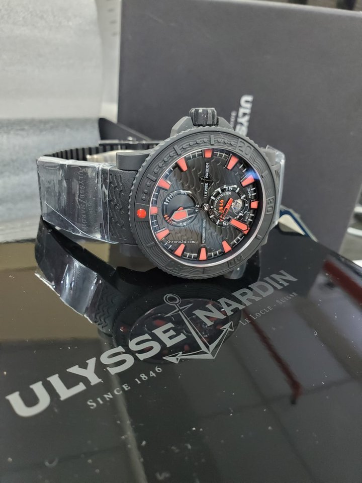Ulysse Nardin Diver Black Sea Mens watch Unisex Automatic Steel 263-92-3C 6