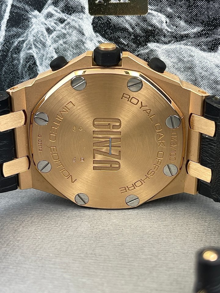 Audemars Piguet Royal Oak Offshore Mens watch Unisex Automatic Rose gold 26180OR.OO.D101CR.01 6