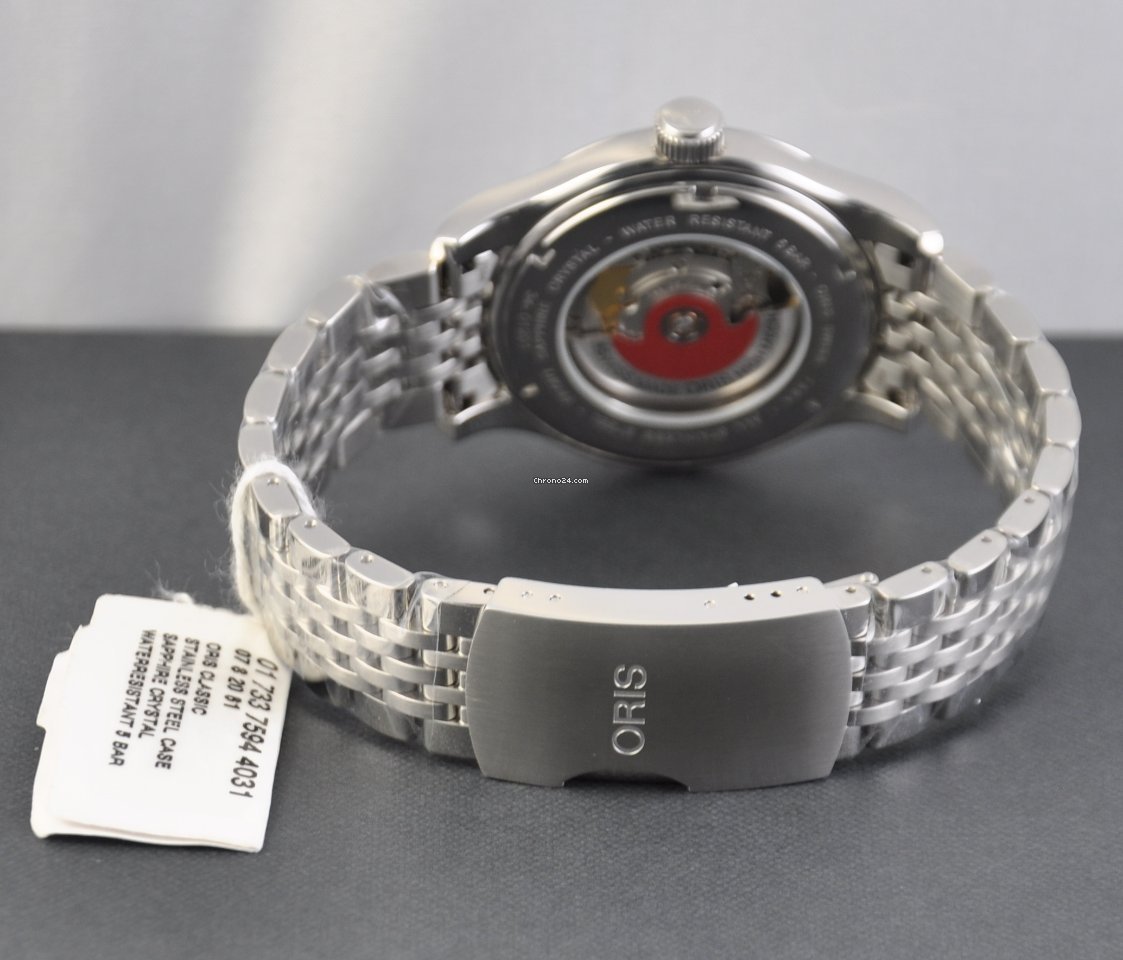 Oris Classic Mens watch Unisex Automatic Steel 01 733 7594 4031-07 8 20 61 6