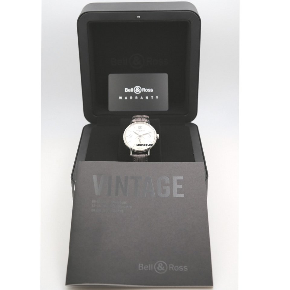 Bell & Ross Vintage Mens watch Unisex Manual winding BRWW1-ME-AG-OP SCR 6