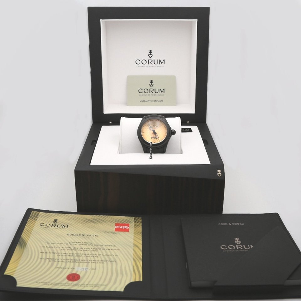 Corum Bubble Mens watch Unisex Automatic Steel 110.310.98 0061 PA01 R 6