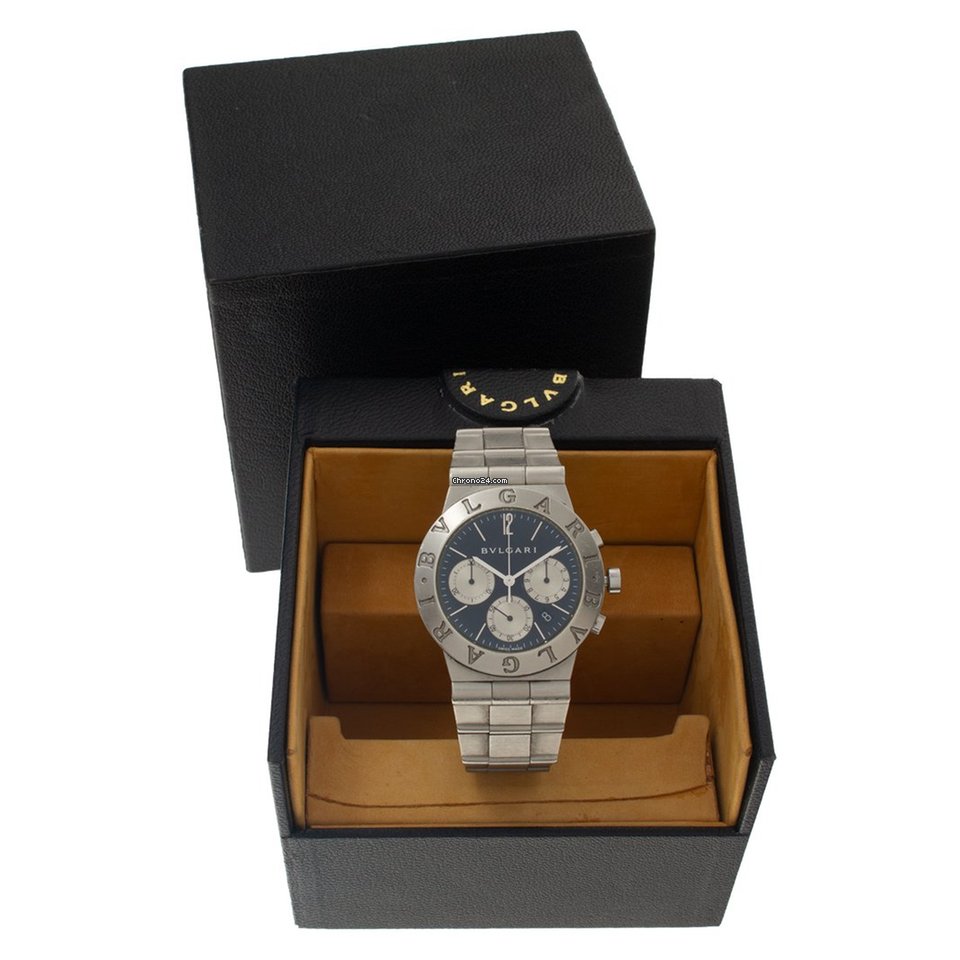Bulgari Diagono Mens watch Unisex Quartz Steel CH 35S 6