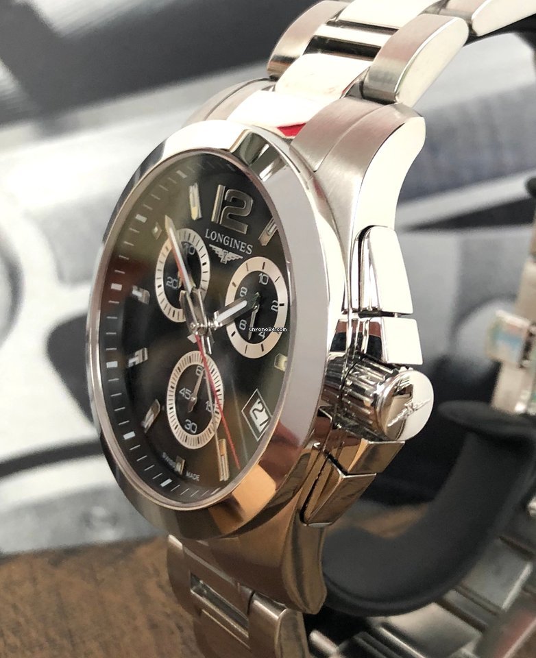 Longines Conquest Mens watch Unisex Quartz Steel L3.702.4.56.6 6