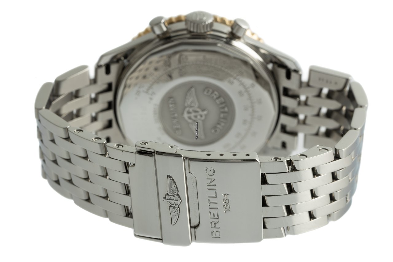 Breitling Navitimer Cosmonaute Mens watch Unisex Manual winding Gold Steel D12022 6