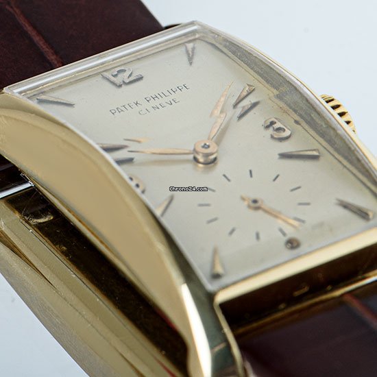 Patek Philippe Hour Glass Mens watch Unisex Manual winding Yellow gold 2468 6