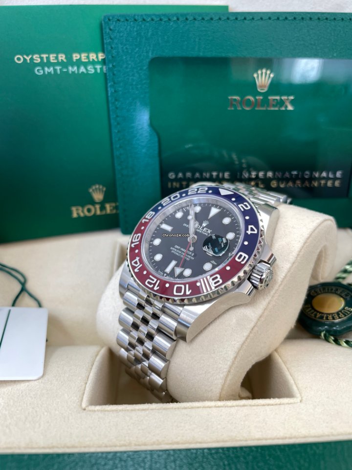 Rolex GMT-Master II Mens watch Unisex Steel Automatic 126710BLRO 6